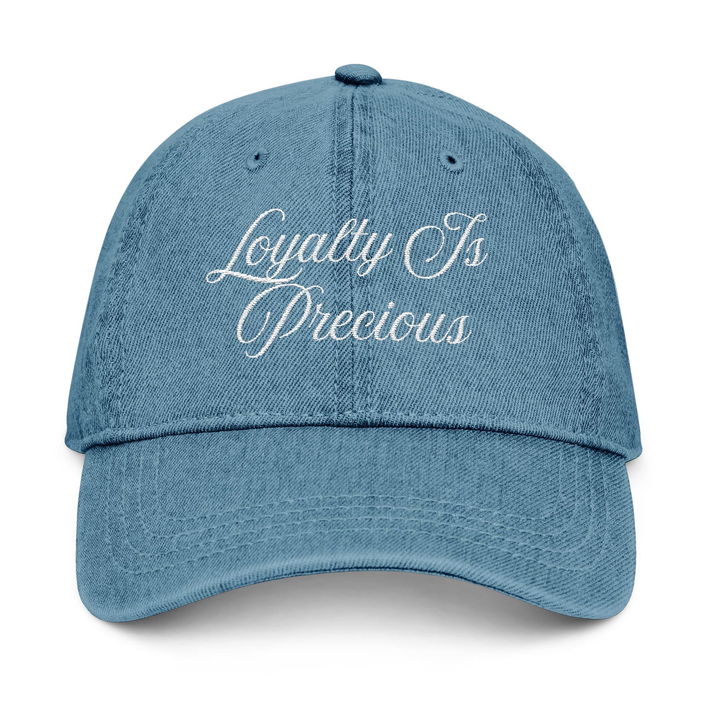 Loyalty Is Precious Denim Hat