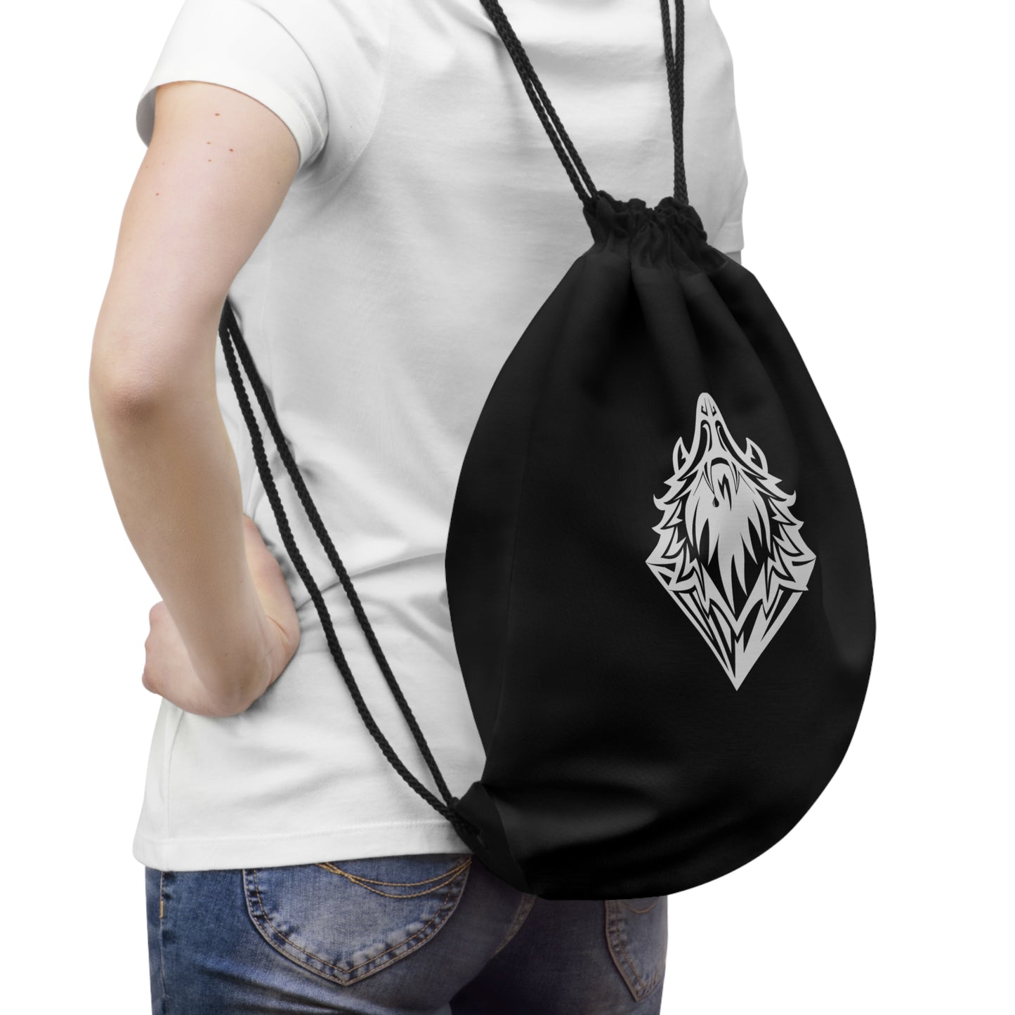 Diamante Drawstring Bag