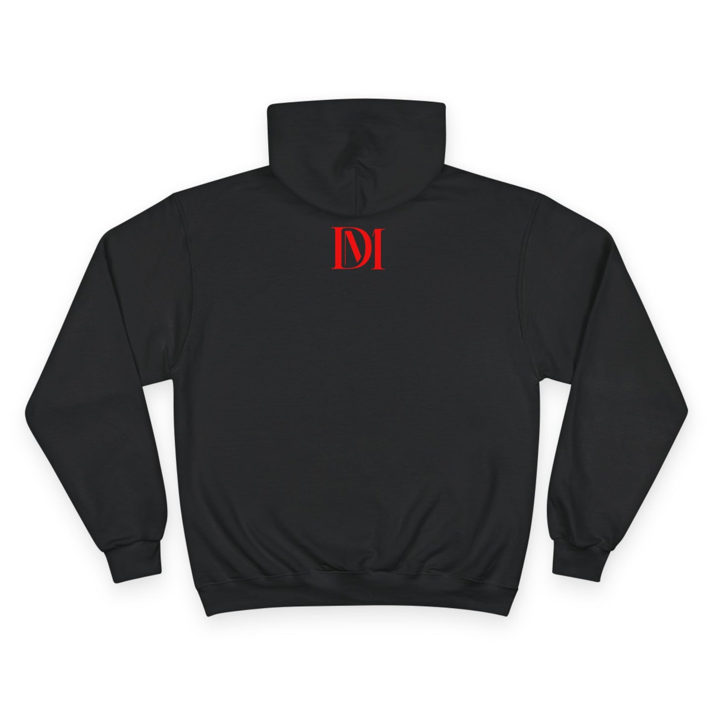 Black & Red Diamante Hoodie