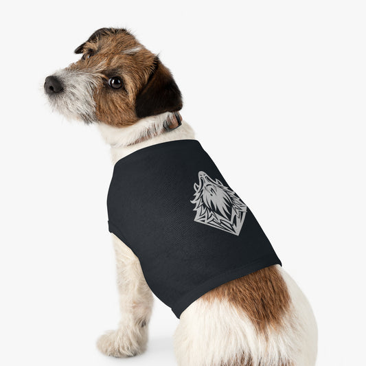 Black Diamante Pet Tank Top