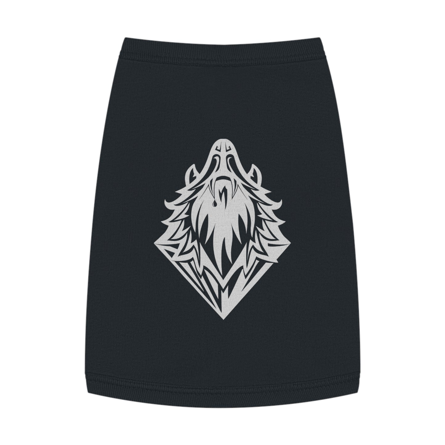 Black Diamante Pet Tank Top