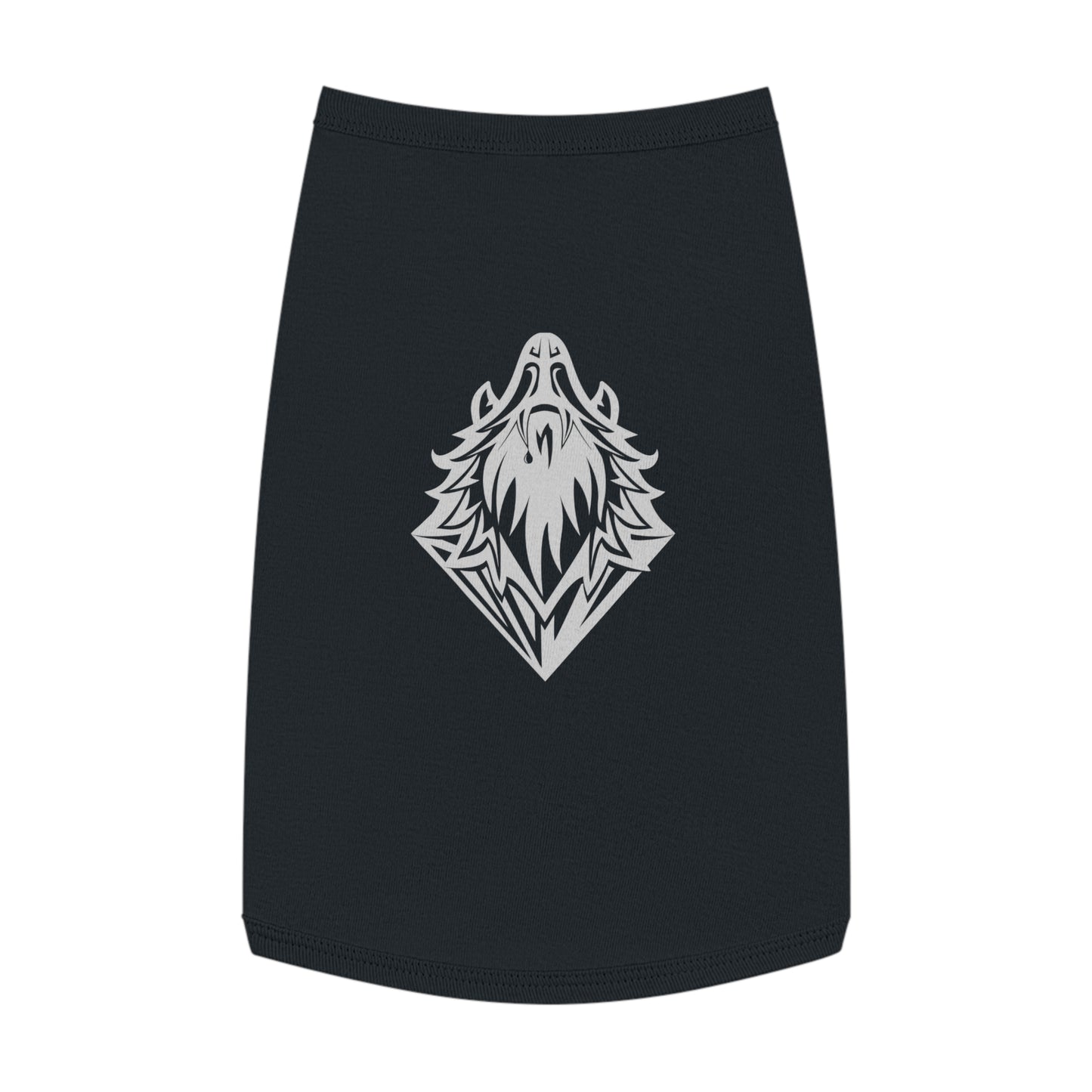 Black Diamante Pet Tank Top