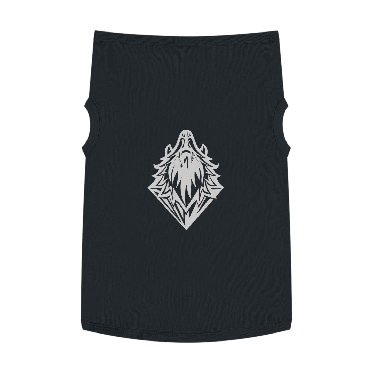 Black Diamante Pet Tank Top